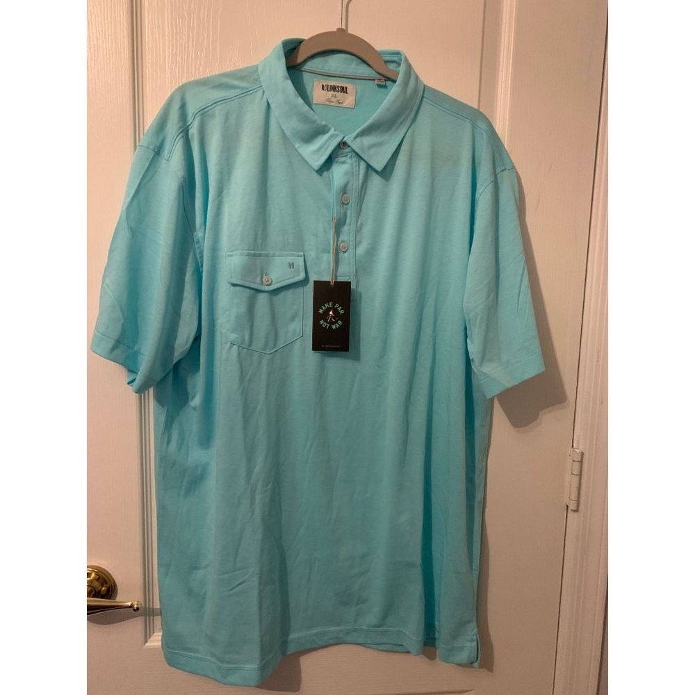 Linksoul  Men's polo shirt, very lightweight.